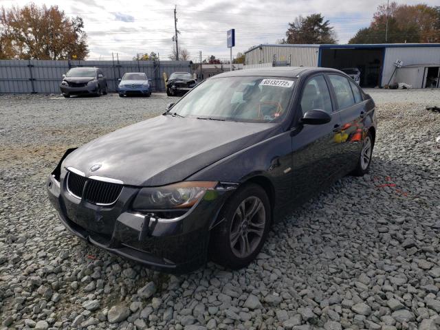 Photo 2 from auction – 2008 BMW 328 XI with VIN WBAVC93528K044300