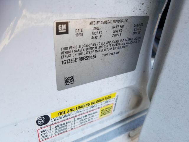 Photo 10 from auction – 2011 CHEVROLET MALIBU LTZ with VIN 1G1ZE5E18BF223158