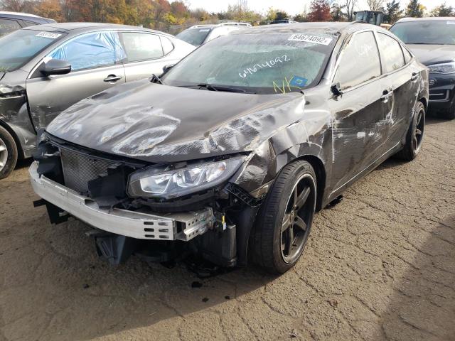 Photo 2 from auction – 2018 HONDA CIVIC LX with VIN 2HGFC2F50JH537045
