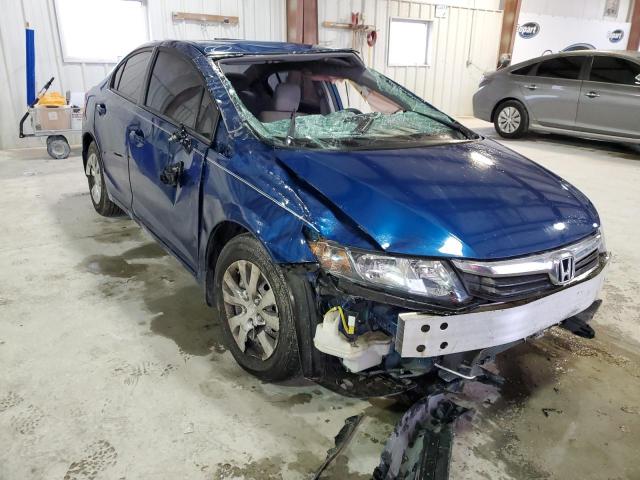 HONDA CIVIC LX 2012 with VIN 19XFB2F54CE034411 - Photo from auction