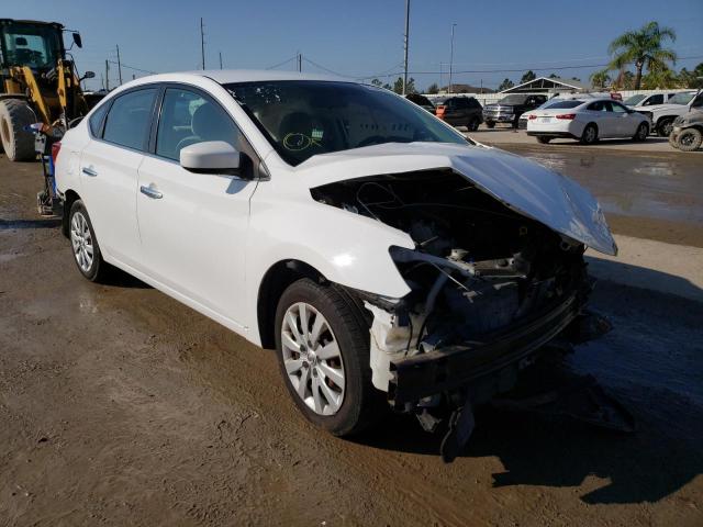 NISSAN SENTRA S 2017 with VIN 3N1AB7AP9HL643614 - Photo from auction