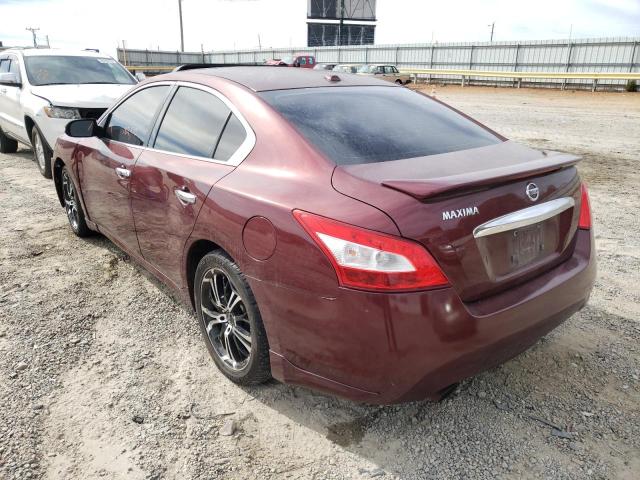 Photo 3 from auction – 2009 NISSAN MAXIMA S with VIN 1N4AA51E29C847029