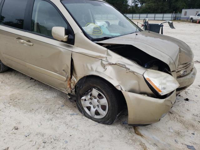 Photo 9 from auction – 2009 KIA SEDONA EX with VIN KNDMB233296291706