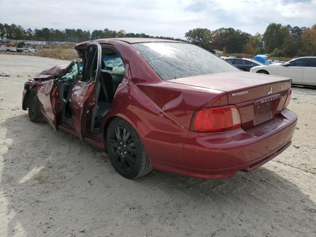 Photo 3 from auction – 2002 MITSUBISHI GALANT ES with VIN 4A3AA46H62E044609