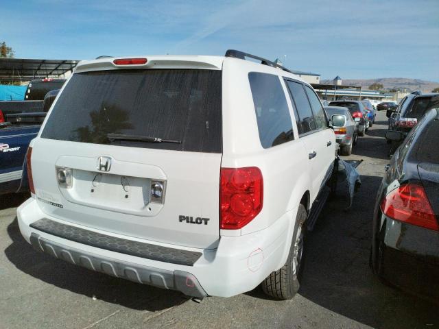 Photo 4 from auction – 2005 HONDA PILOT EX with VIN 2HKYF18415H519129