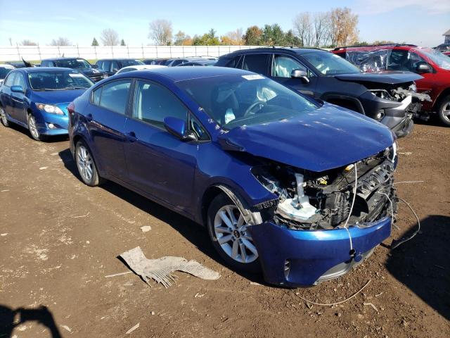 KIA FORTE LX 2017 with VIN 3KPFL4A74HE017262 - Photo from auction