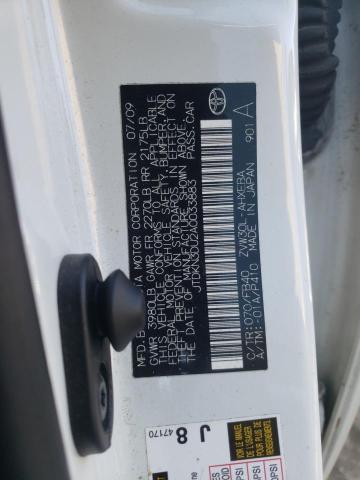 Zdjęcie 10 z aukcji – 2010 TOYOTA PRIUS z VIN JTDKN3DU2A0033883