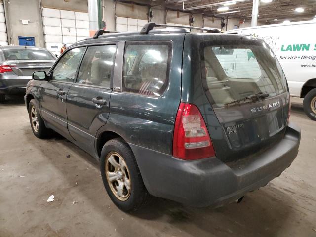 Photo 3 from auction – 2003 SUBARU FORESTER 2 with VIN JF1SG63653H709428