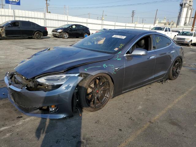 Photo 2 from auction – 2021 TESLA MODEL S with VIN 5YJSA1E25MF427767