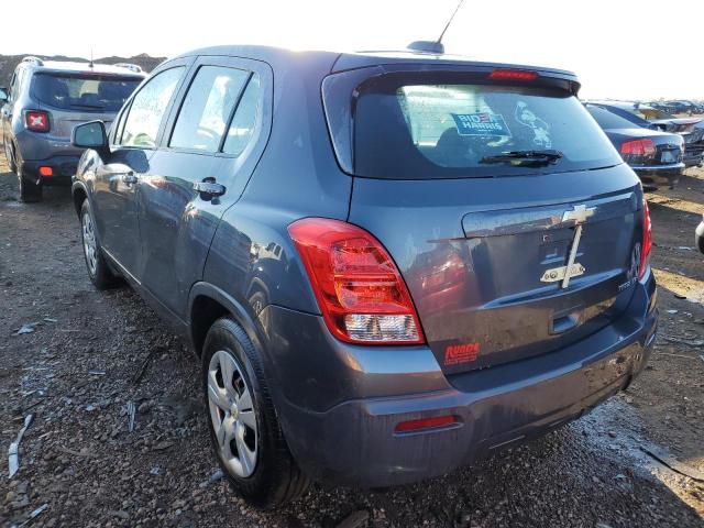 Photo 3 from auction – 2016 CHEVROLET TRAX LS with VIN 3GNCJKSB0GL143605