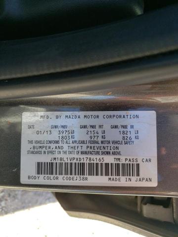 Photo 10 from auction – 2013 MAZDA 3 I with VIN JM1BL1VPXD1784165