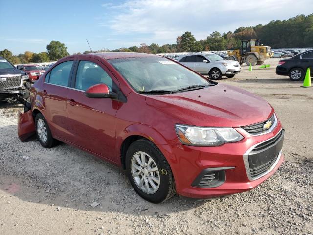 CHEVROLET SONIC LT 2017 with VIN 1G1JD5SH2H4112479 - Photo from auction