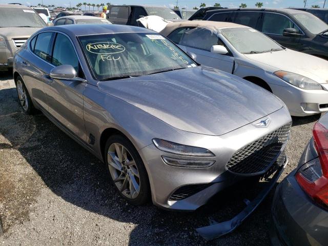 GENESIS G70 BASE 2022 with VIN KMTG34TA3NU097570 - Photo from auction