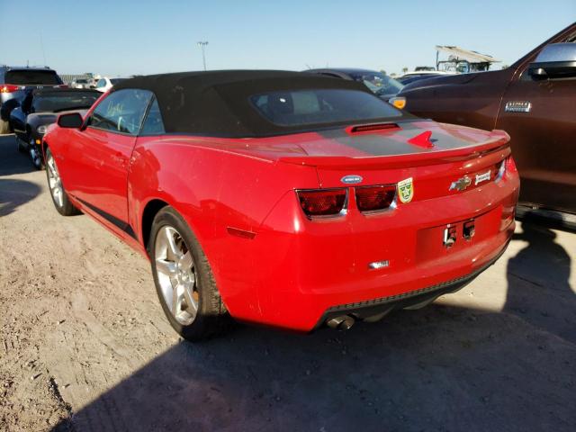 Photo 3 from auction – 2012 CHEVROLET CAMARO LT with VIN 2G1FB3D31C9212015