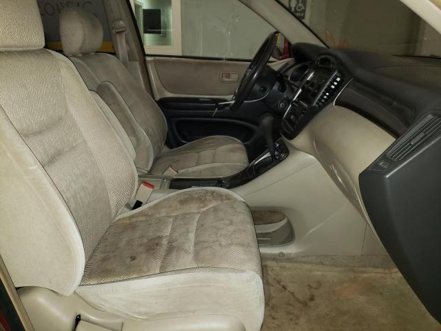 Photo 5 from auction – 2002 TOYOTA HIGHLANDER with VIN JTEGF21A620043482