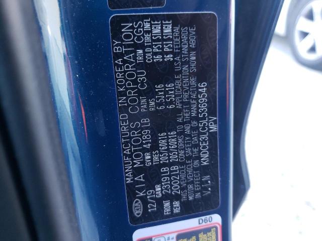 Photo 10 from auction – 2020 KIA NIRO EX PR with VIN KNDCE3LC5L5369546