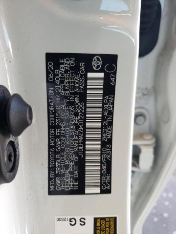 Photo 10 from auction – 2021 TOYOTA COROLLA LE with VIN JTDEPMAE6MJ127225