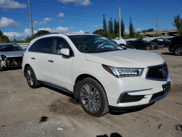 Фото 1 с аукциона – 2017 ACURA MDX TECHNO с VIN 5FRYD4H5XHB024963