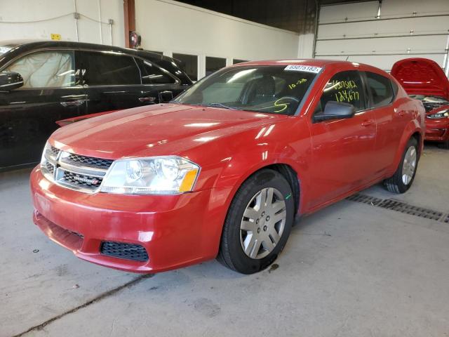 Photo 2 from auction – 2014 DODGE AVENGER SE with VIN 1C3CDZAB0EN140683