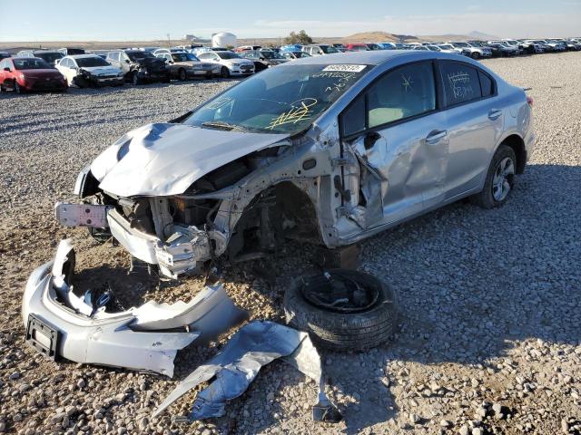 Photo 2 from auction – 2013 HONDA CIVIC LX with VIN 19XFB2F50DE255912