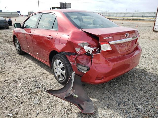 Photo 3 from auction – 2011 TOYOTA COROLLA BA with VIN 2T1BU4EE6BC567704