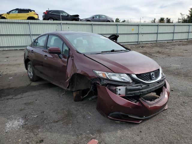 HONDA CIVIC LX 2015 with VIN 19XFB2F58FE290815 - Photo from auction