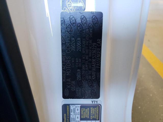 Foto 10 de la subasta – 2014 KIA FORTE EX con VIN KNAFX6A89E5236229