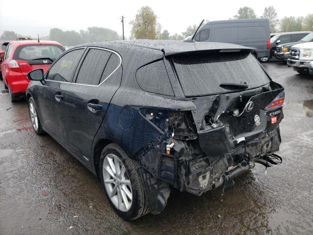 Photo 3 from auction – 2012 LEXUS CT 200 with VIN JTHKD5BHXC2077706