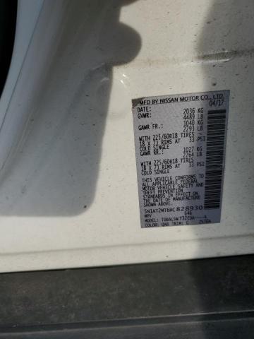 Photo 10 from auction – 2017 NISSAN ROGUE S with VIN 5N1AT2MT6HC828930