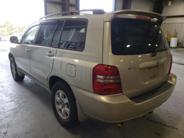 Photo 3 from auction – 2002 TOYOTA HIGHLANDER with VIN JTEGF21A820040437