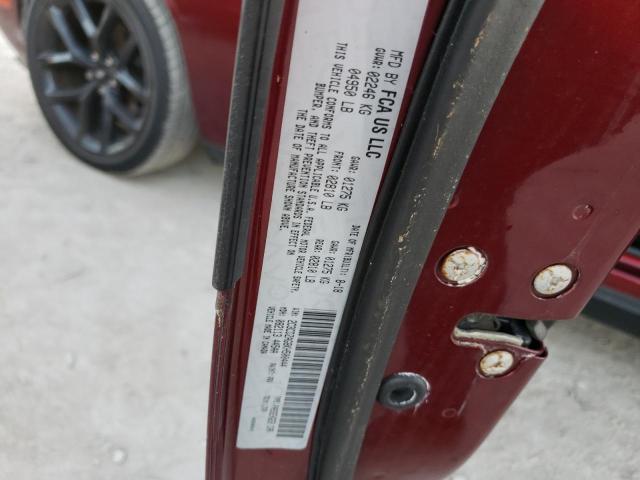 Photo 10 from auction – 2019 DODGE CHALLENGER with VIN 2C3CDZAG8KH500444