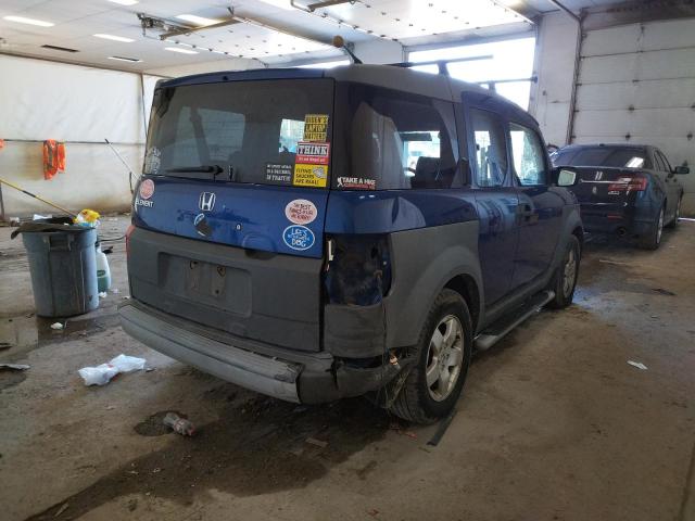 Photo 9 from auction – 2004 HONDA ELEMENT EX with VIN 5J6YH28544L025201