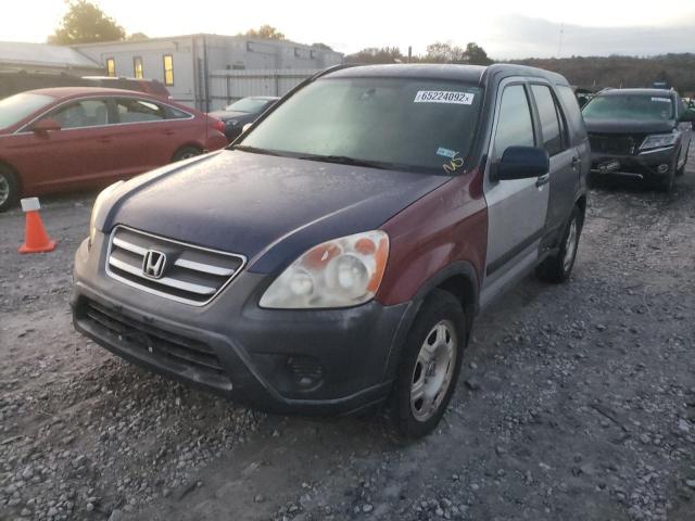 Photo 2 from auction – 2005 HONDA CR-V LX with VIN JHLRD68595C001185
