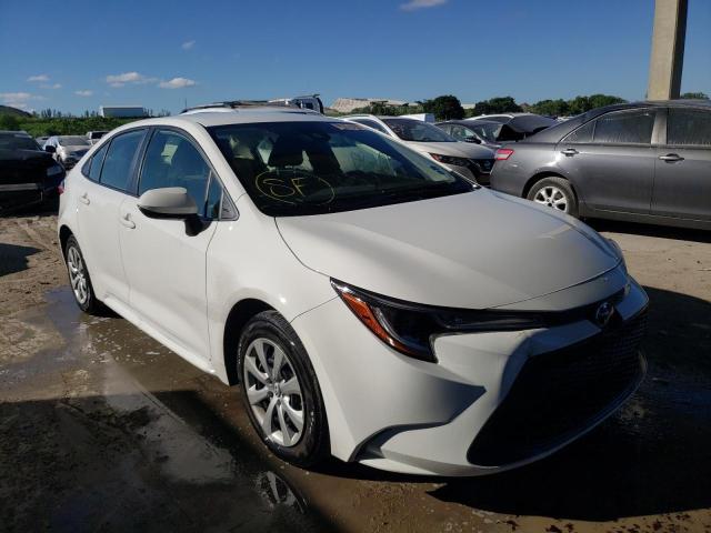 Photo 1 from auction – 2021 TOYOTA COROLLA LE with VIN JTDEPMAE6MJ127225