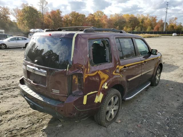 Photo 4 from auction – 2012 HONDA PILOT TOUR with VIN 5FNYF4H96CB019864
