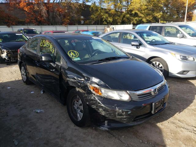 HONDA CIVIC LX 2012 with VIN 2HGFB2F53CH552144 - Photo from auction