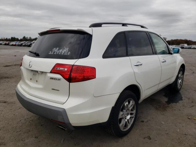 Photo 4 from auction – 2007 ACURA MDX TECHNO with VIN 2HNYD28387H529651
