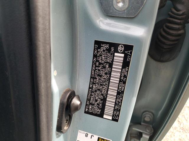 Photo 10 from auction – 2012 TOYOTA PRIUS with VIN JTDKN3DU6C1541125