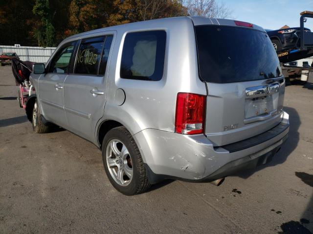 Photo 3 from auction – 2013 HONDA PILOT EXL with VIN 5FNYF4H53DB016385