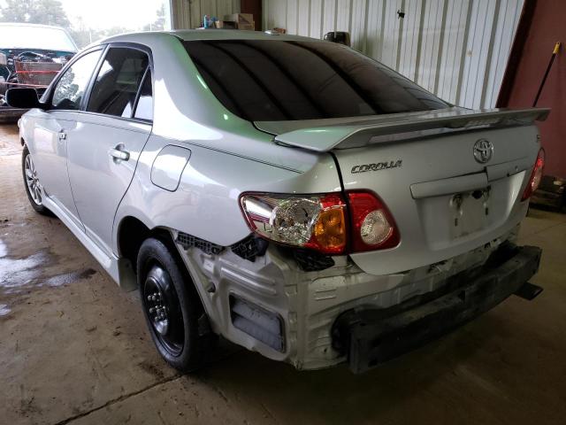 Photo 3 from auction – 2009 TOYOTA COROLLA BA with VIN 1NXBU40E29Z159474