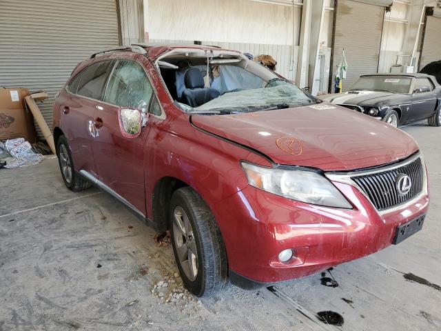 LEXUS RX 350 2011 with VIN 2T2BK1BA6BC110053 - Photo from auction