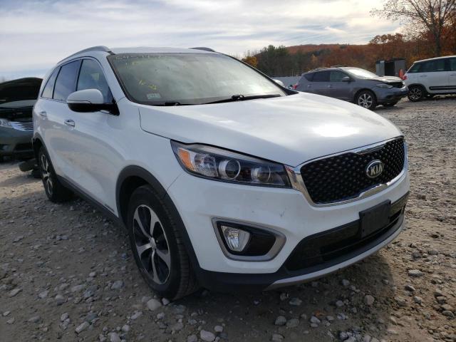 KIA SORENTO EX 2016 with VIN 5XYPHDA52GG116121 - Photo from auction