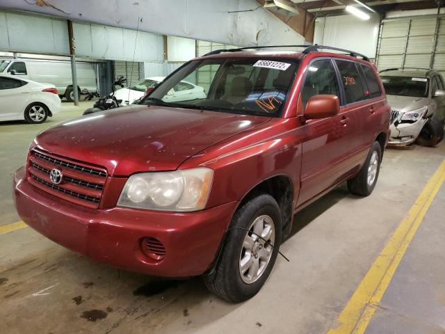 Photo 2 from auction – 2002 TOYOTA HIGHLANDER with VIN JTEGF21A620043482