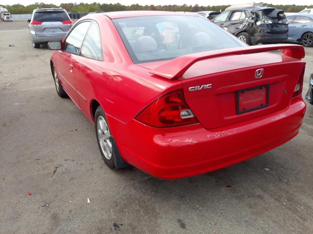 Photo 3 from auction – 2003 HONDA CIVIC EX with VIN 1HGEM22923L002029