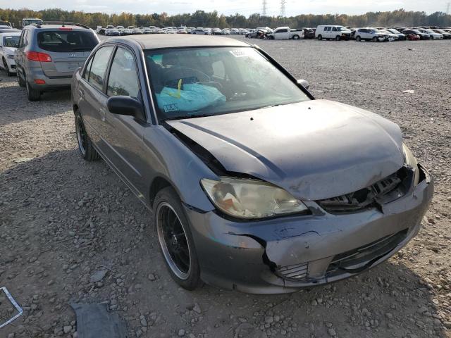 Photo 1 from auction – 2005 HONDA CIVIC LX with VIN 2HGES16595H582676