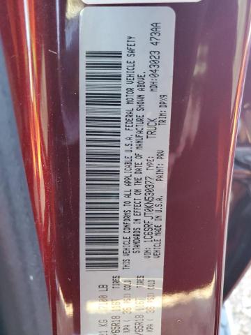 Photo 10 from auction – 2019 RAM 1500 LARAM with VIN 1C6SRFJT0KN530377