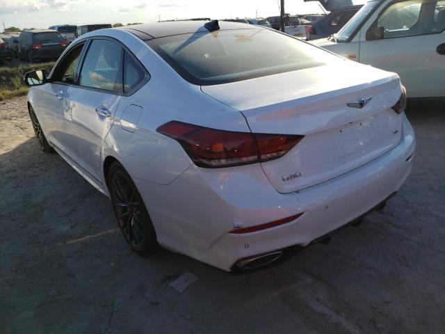 Photo 3 from auction – 2020 GENESIS G80 BASE with VIN KMTFN4JE5LU335122
