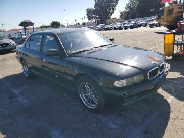 BMW 740 IL 2001 with VIN WBAGH83481DP25633 - Photo from auction
