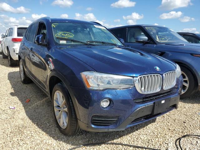 BMW X3 XDRIVE2 2015 with VIN 5UXWX9C52F0D59197 - Photo from auction