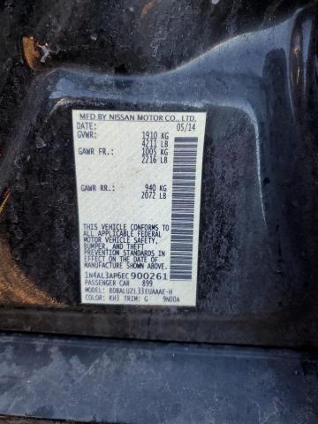 Photo 10 from auction – 2014 NISSAN ALTIMA 2.5 with VIN 1N4AL3AP6EC900261